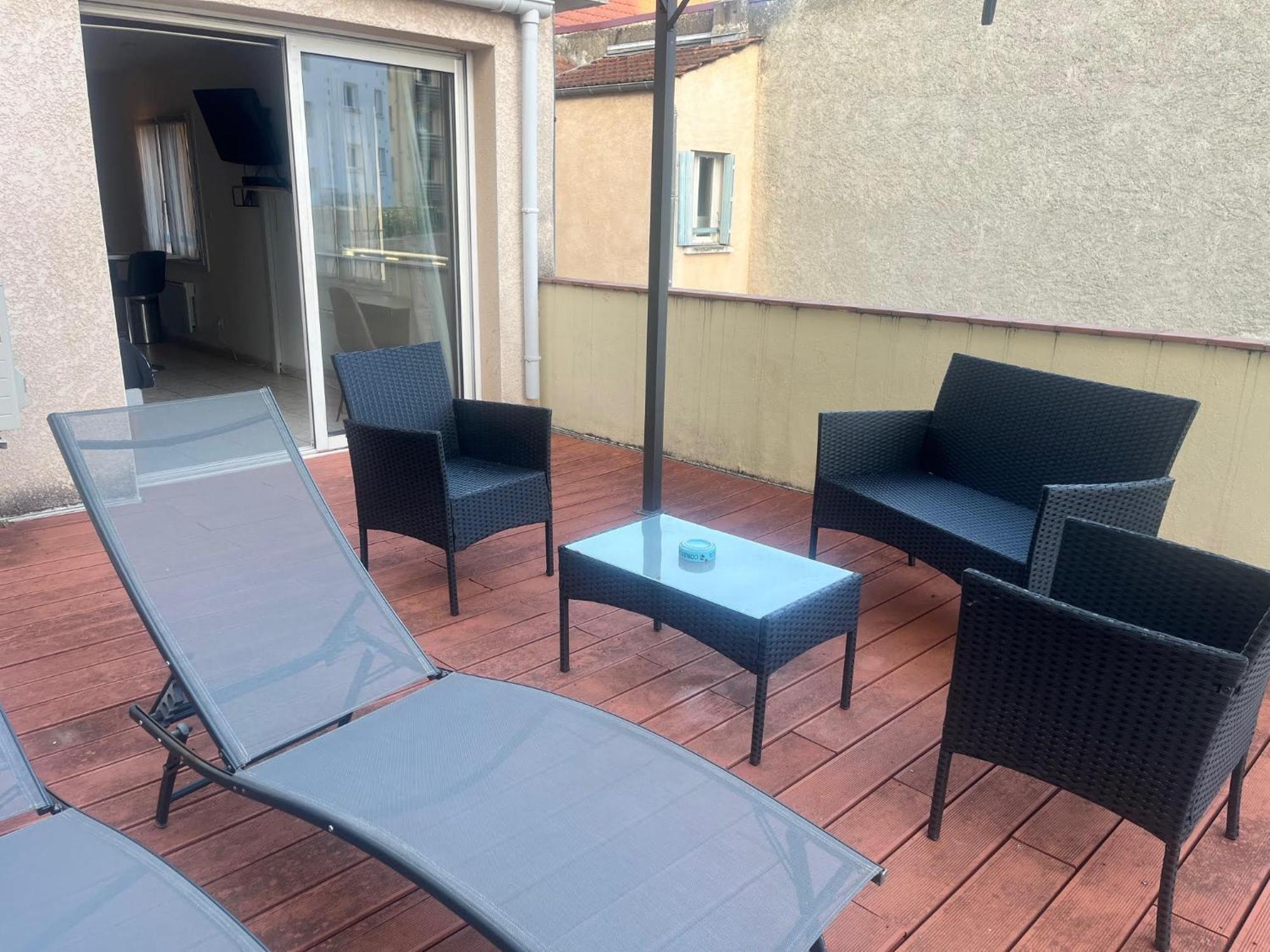 Studio Climatise Et Grande Terrasse Tarbes Centre 외부 사진